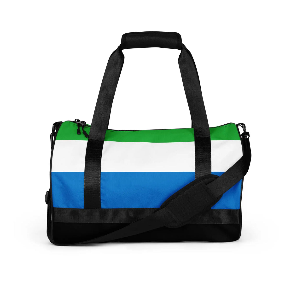Sac de sport drapeau sierra leone en polyester robuste