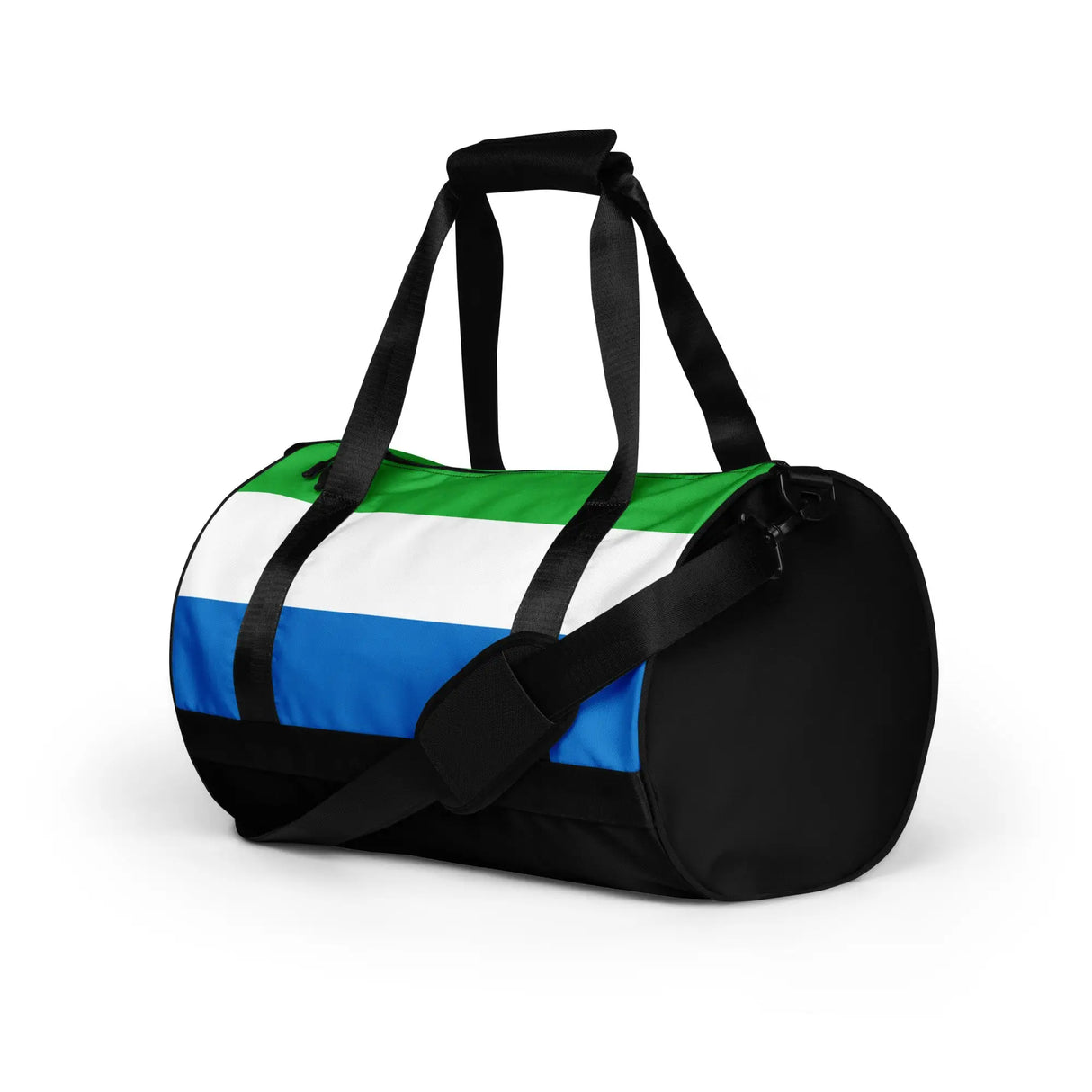 Sac de sport drapeau sierra leone en polyester robuste