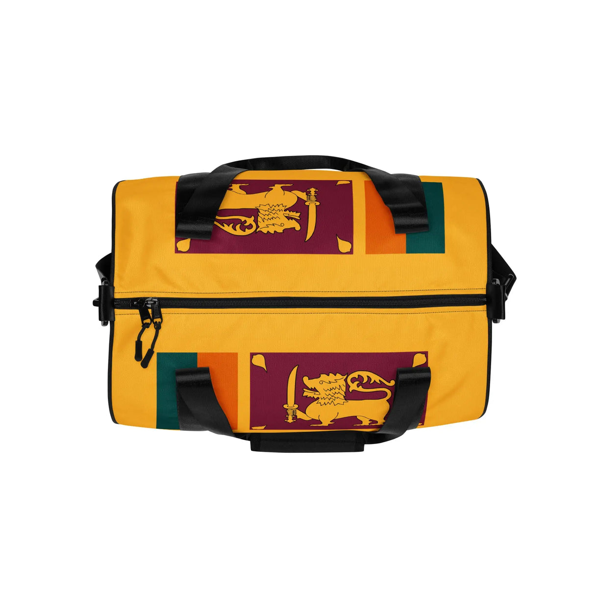 Sac de sport drapeau sri lanka en polyester tissu robuste