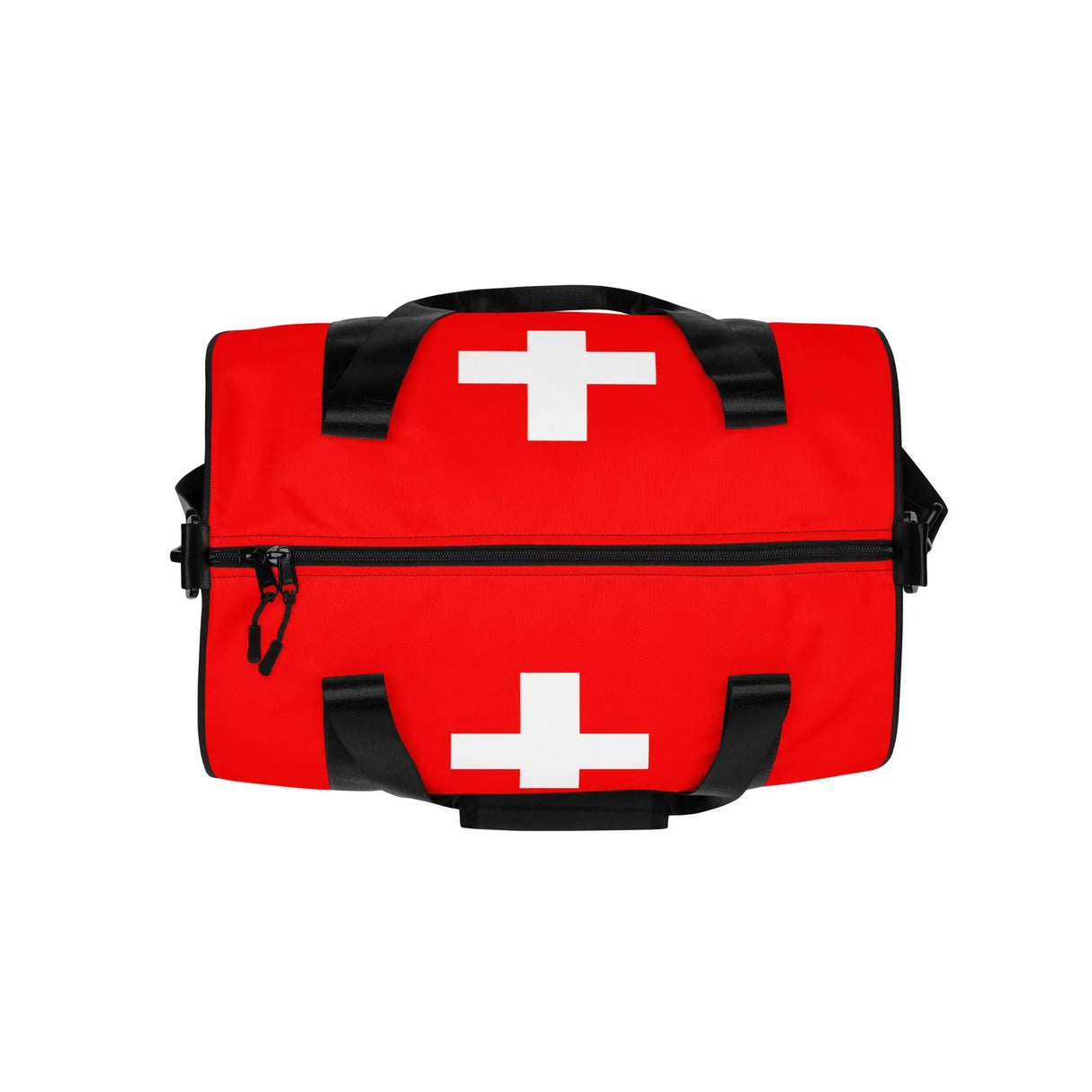 Sac de sport drapeau suisse polyester résistant à l’eau