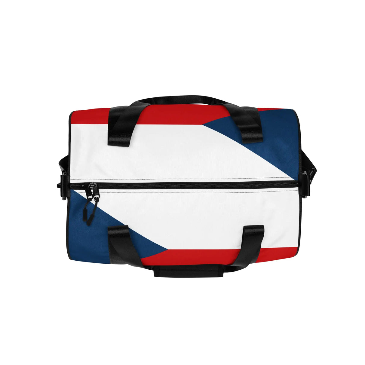 Sac de sport drapeau tchéquie polyester tissu robuste