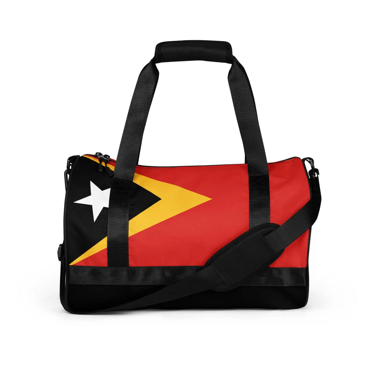 Sac de sport drapeau timor oriental en polyester robuste