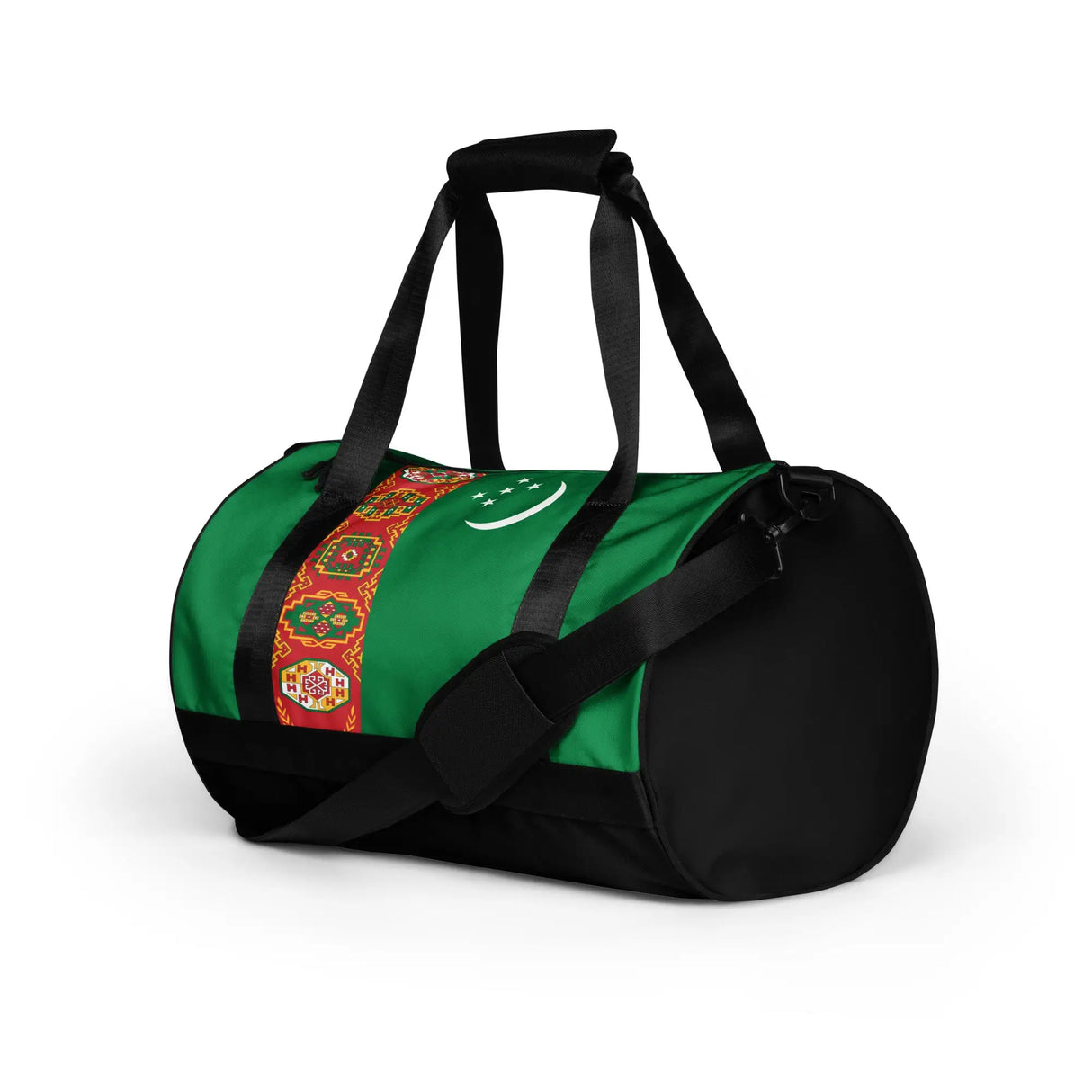 Sac de sport drapeau turkménistan en polyester résistant