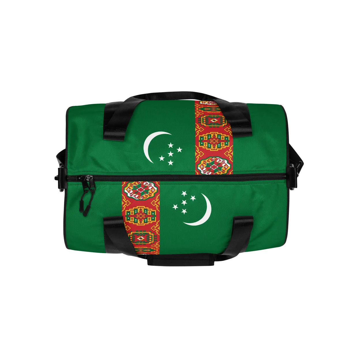 Sac de sport drapeau turkménistan en polyester résistant