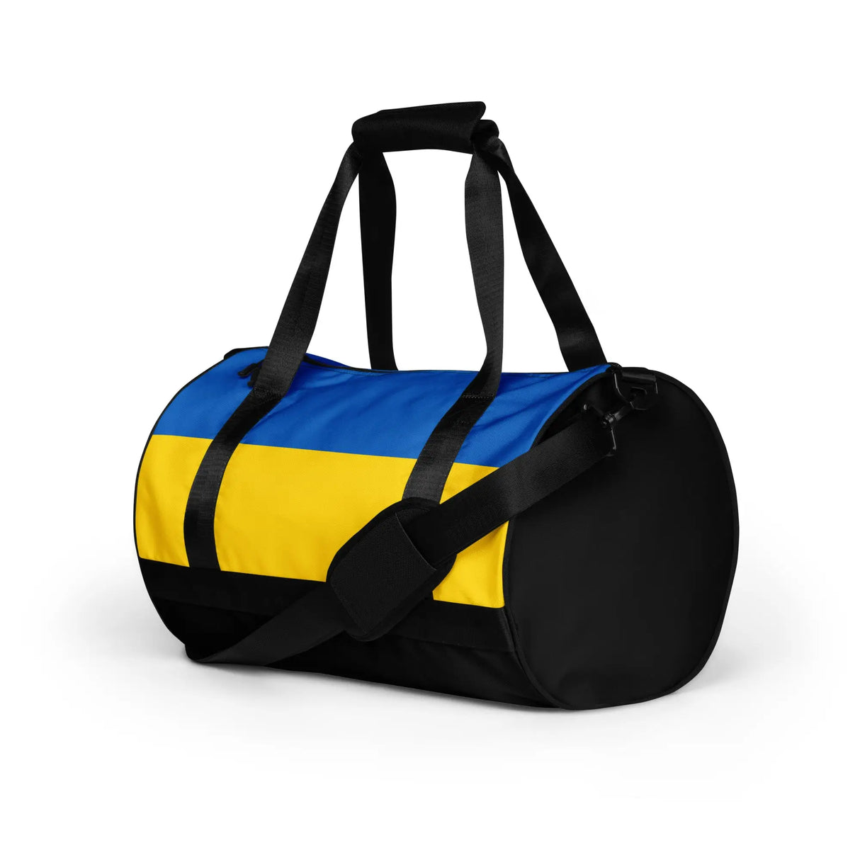 Sac de sport drapeau ukraine en polyester tissu robuste