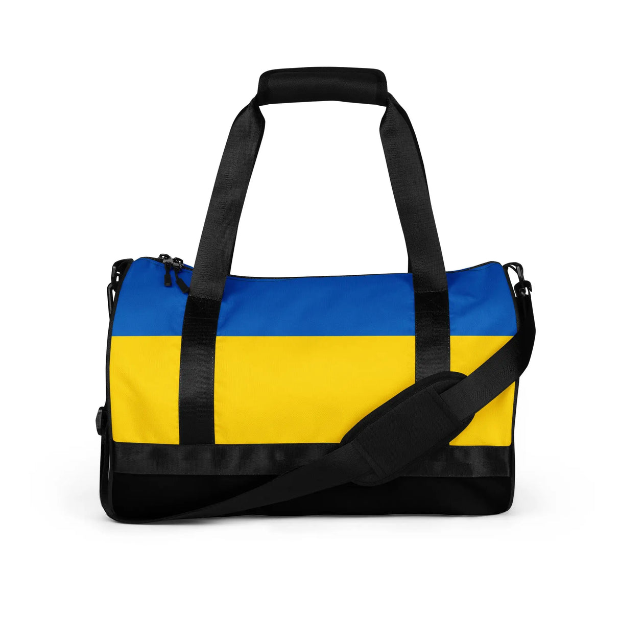 Sac de sport drapeau ukraine en polyester tissu robuste
