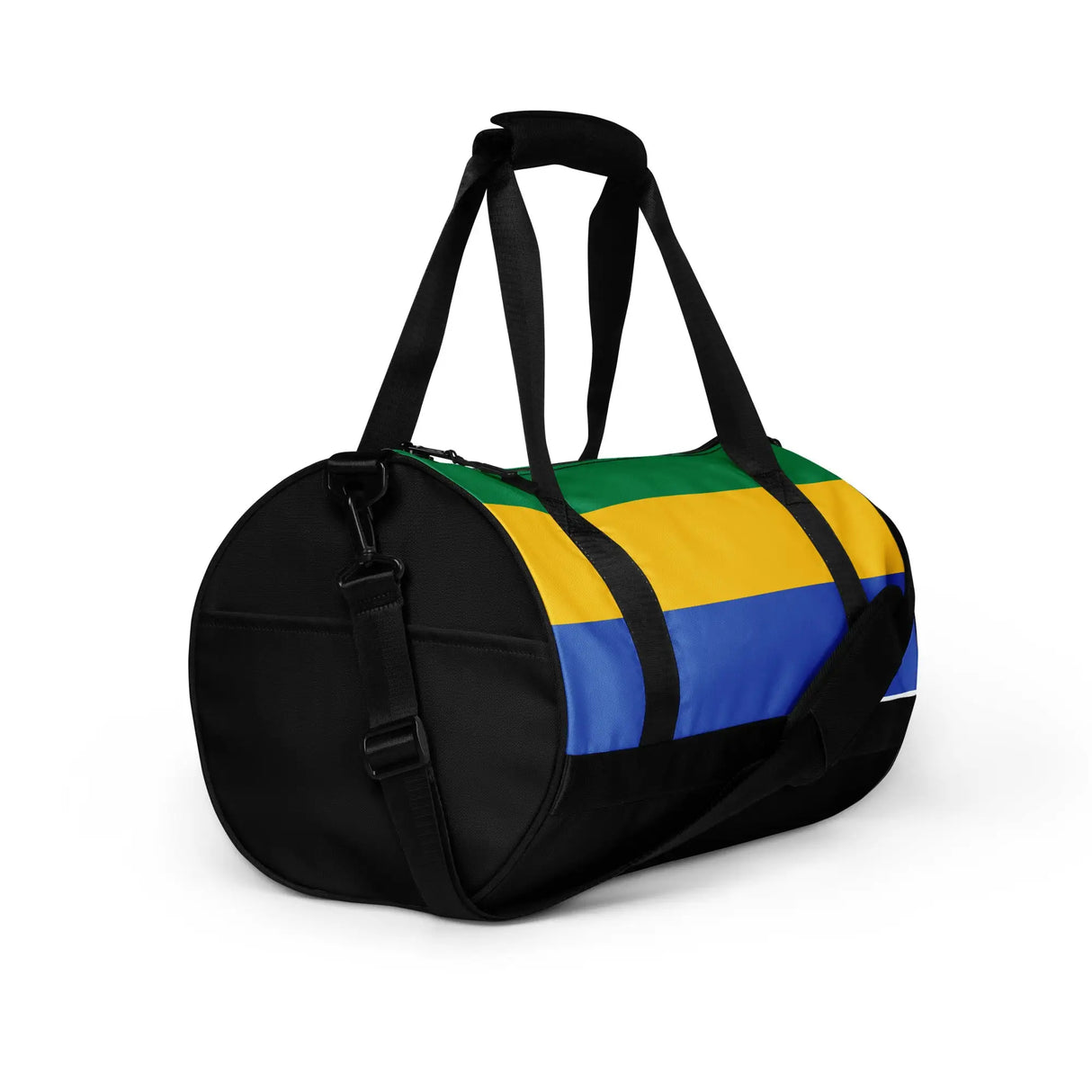 Sac de sport gabon polyester tissu robuste multicolore