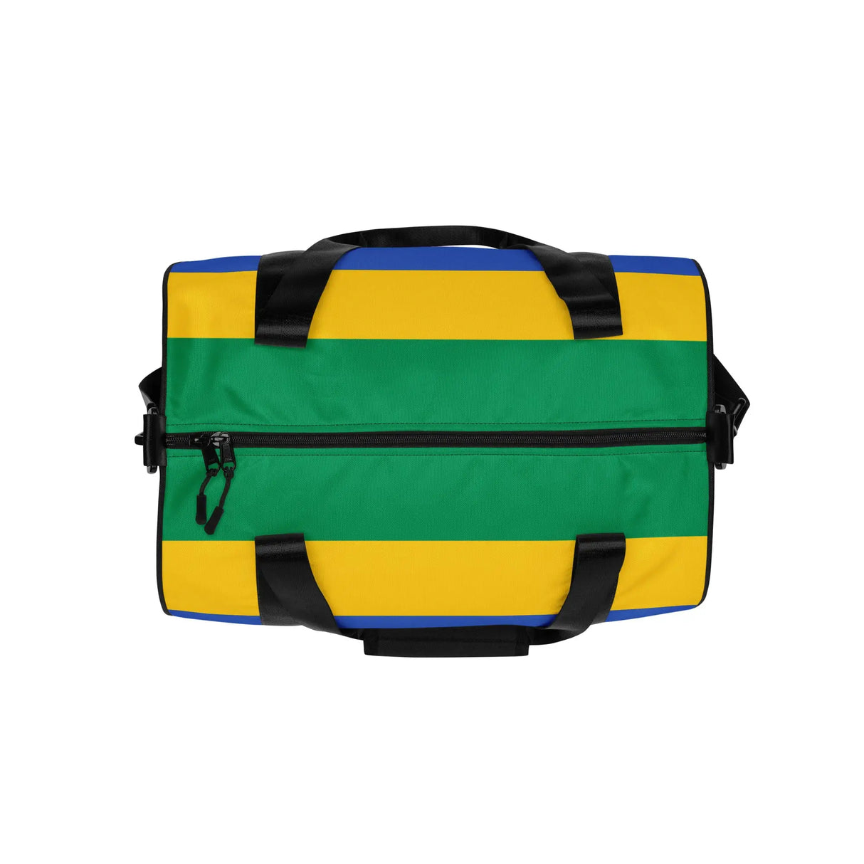 Sac de sport gabon polyester tissu robuste multicolore