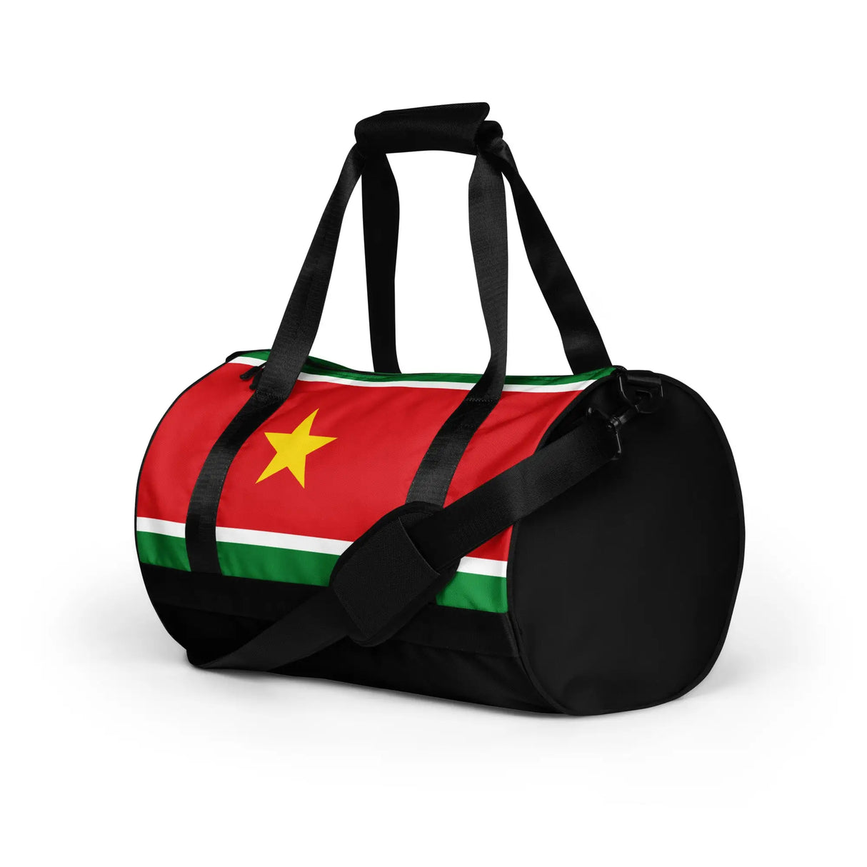 Sac de sport guadeloupe en polyester motif drapeau