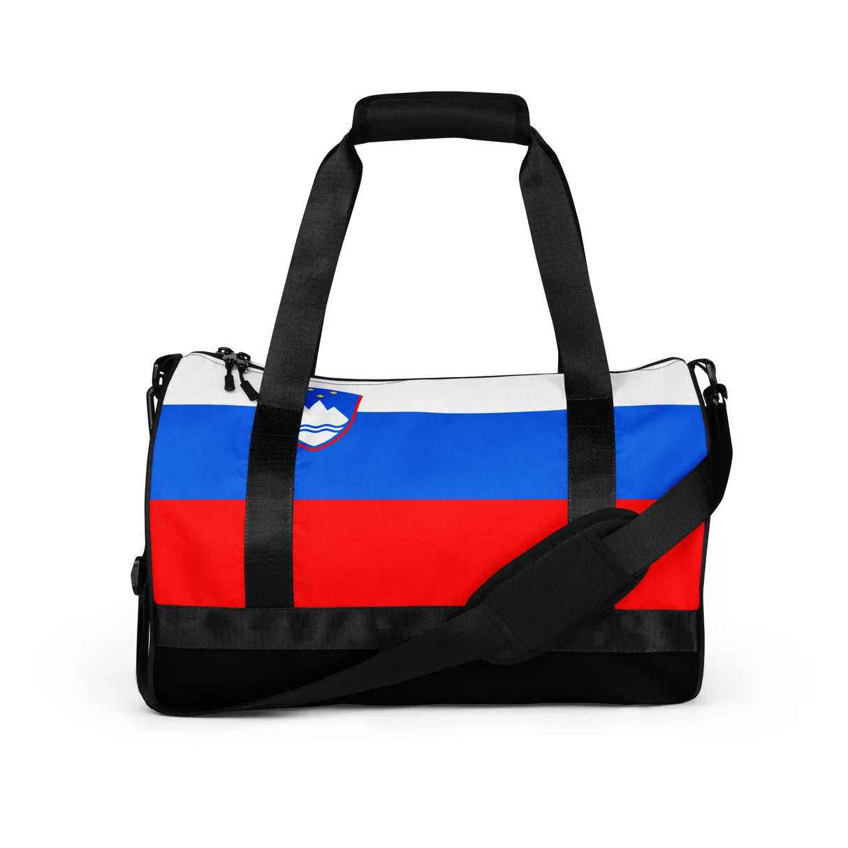 Sac de sport slovénie tissu robuste aux couleurs nationales