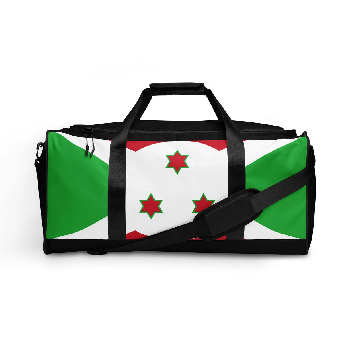 Sac de voyage burundi polyester sangle d’épaule matelassée