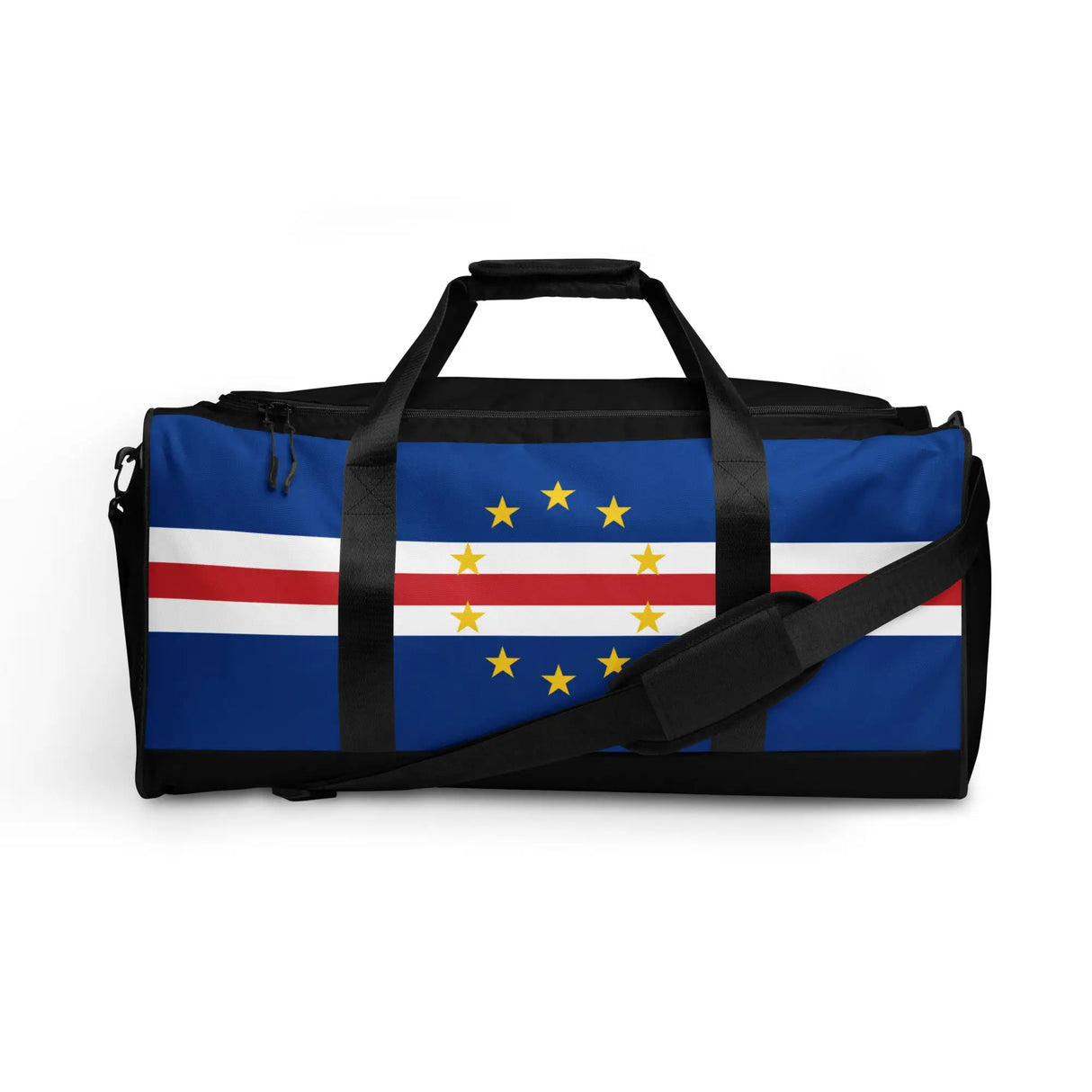 Sac de voyage drapeau cap-vert polyester fermeture éclair