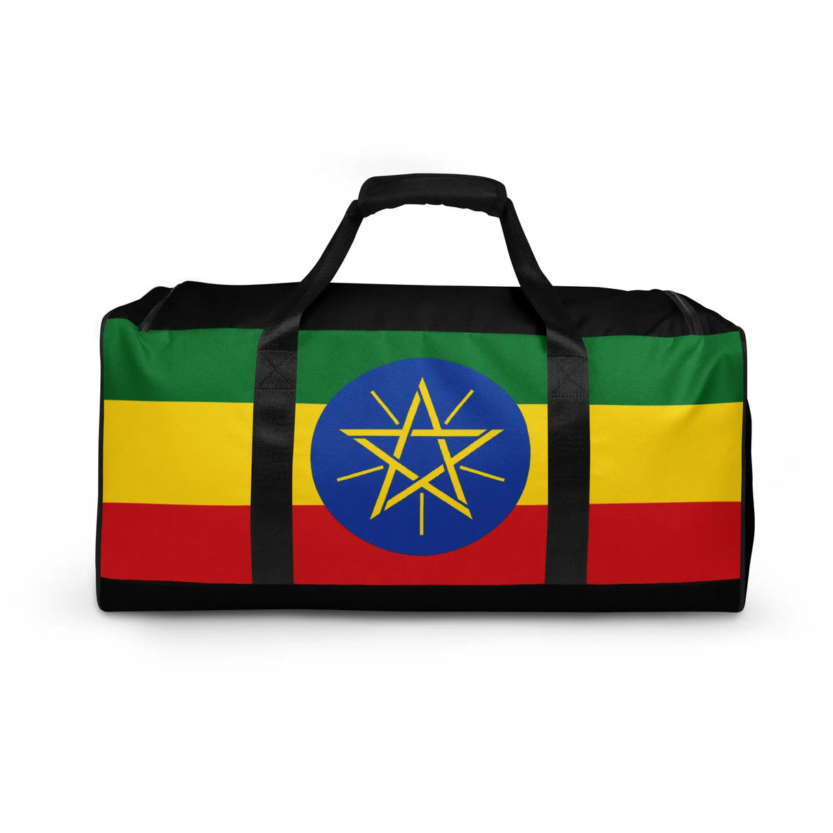 Sac de voyage drapeau éthiopie polyester sangle matelassée