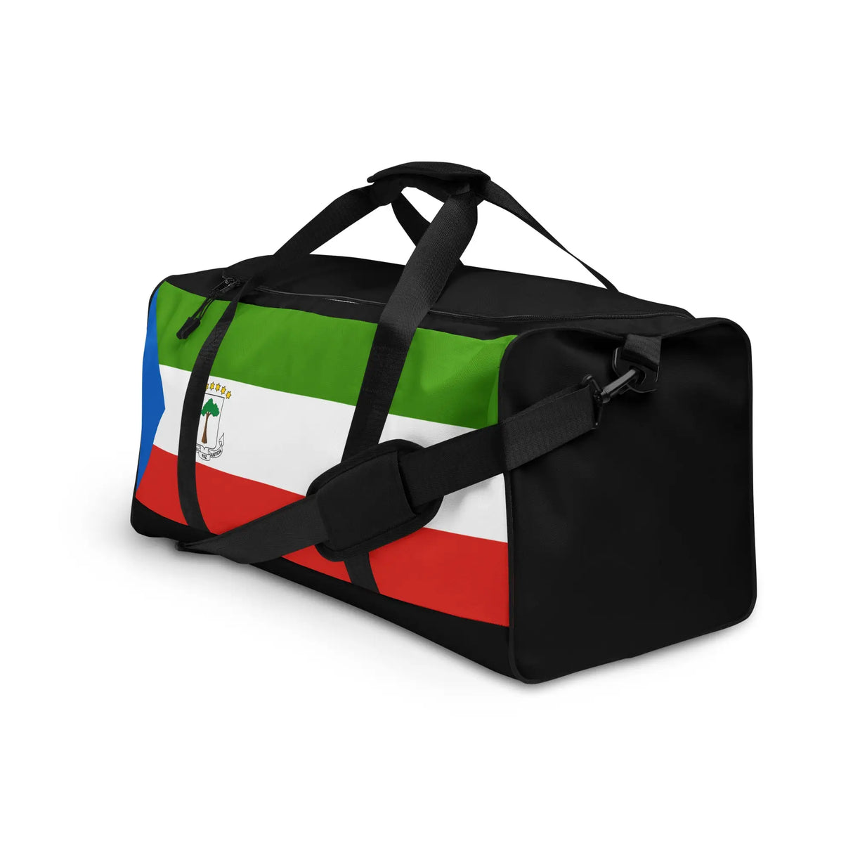 Sac de voyage drapeau guinée équatoriale polyester solide