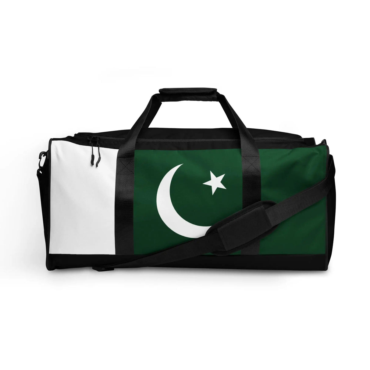 Sac de voyagev drapeau pakistan polyester sangle matelassée