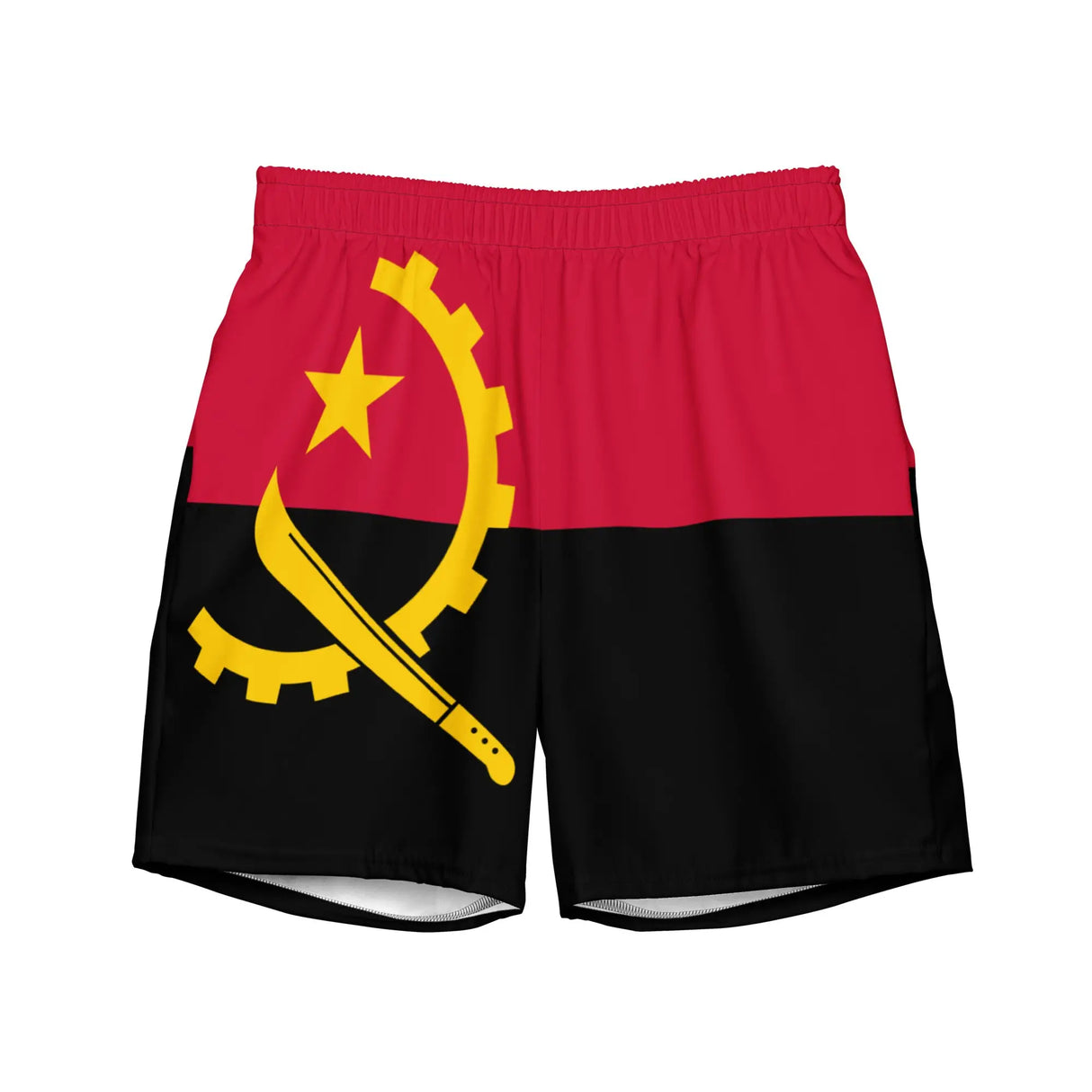 Short de bain angola tissu léger avec doublure intérieure douce