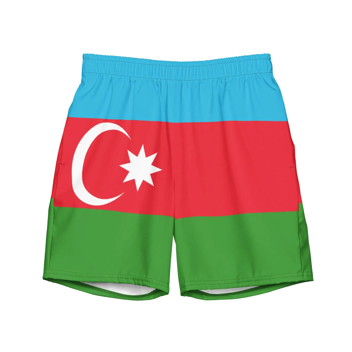 Short de bain azerbaïdjan tissu léger sèchent rapidement