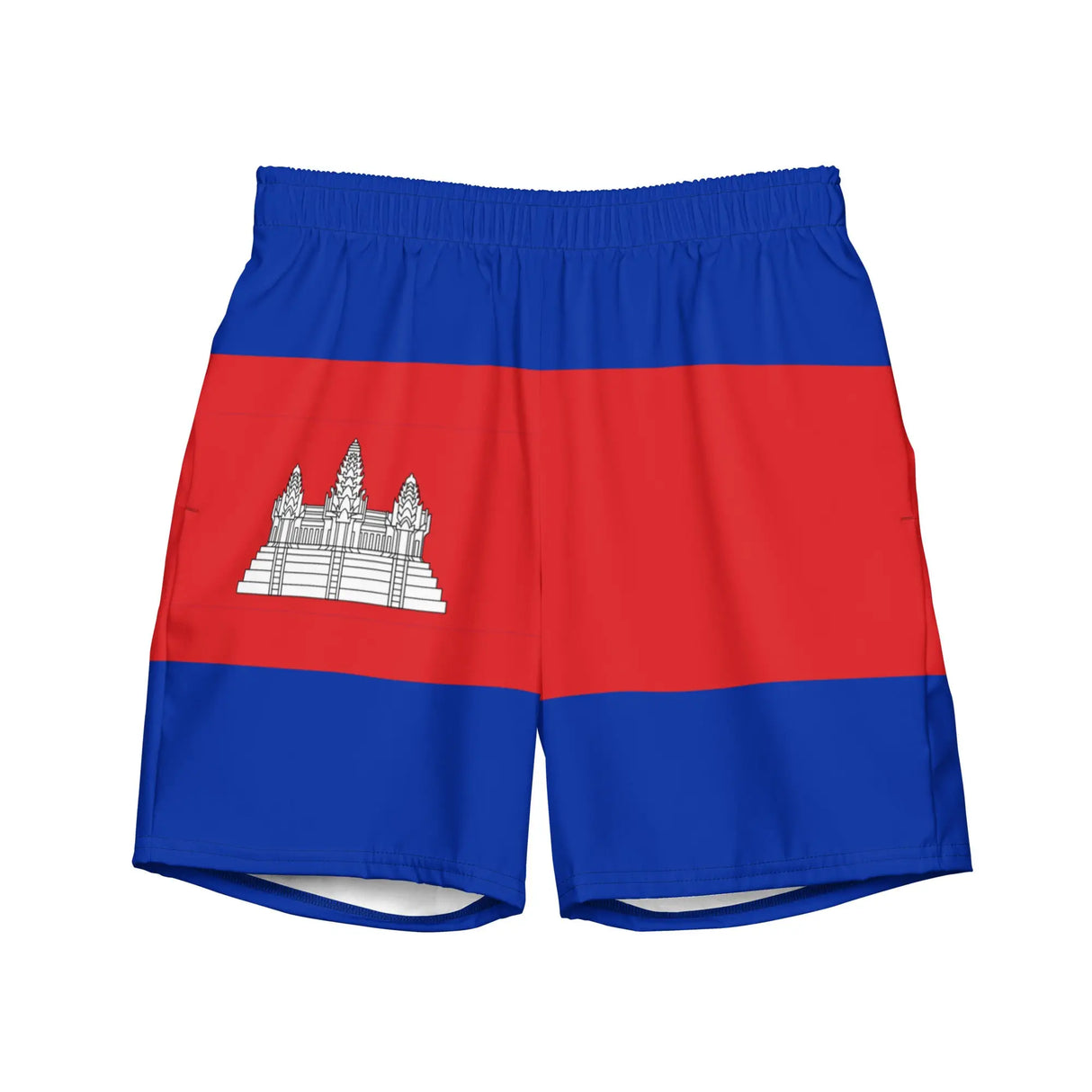 Short de bain cambodge tissu léger sèchent rapidement