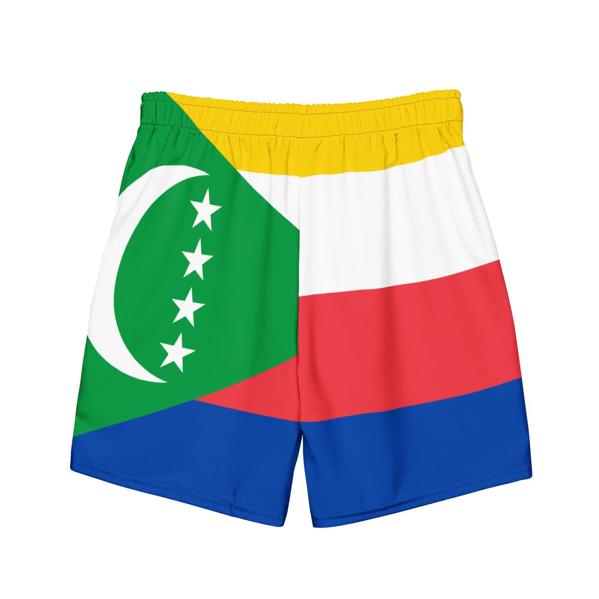 Short de bain drapeau comores tissu léger séchant rapidement