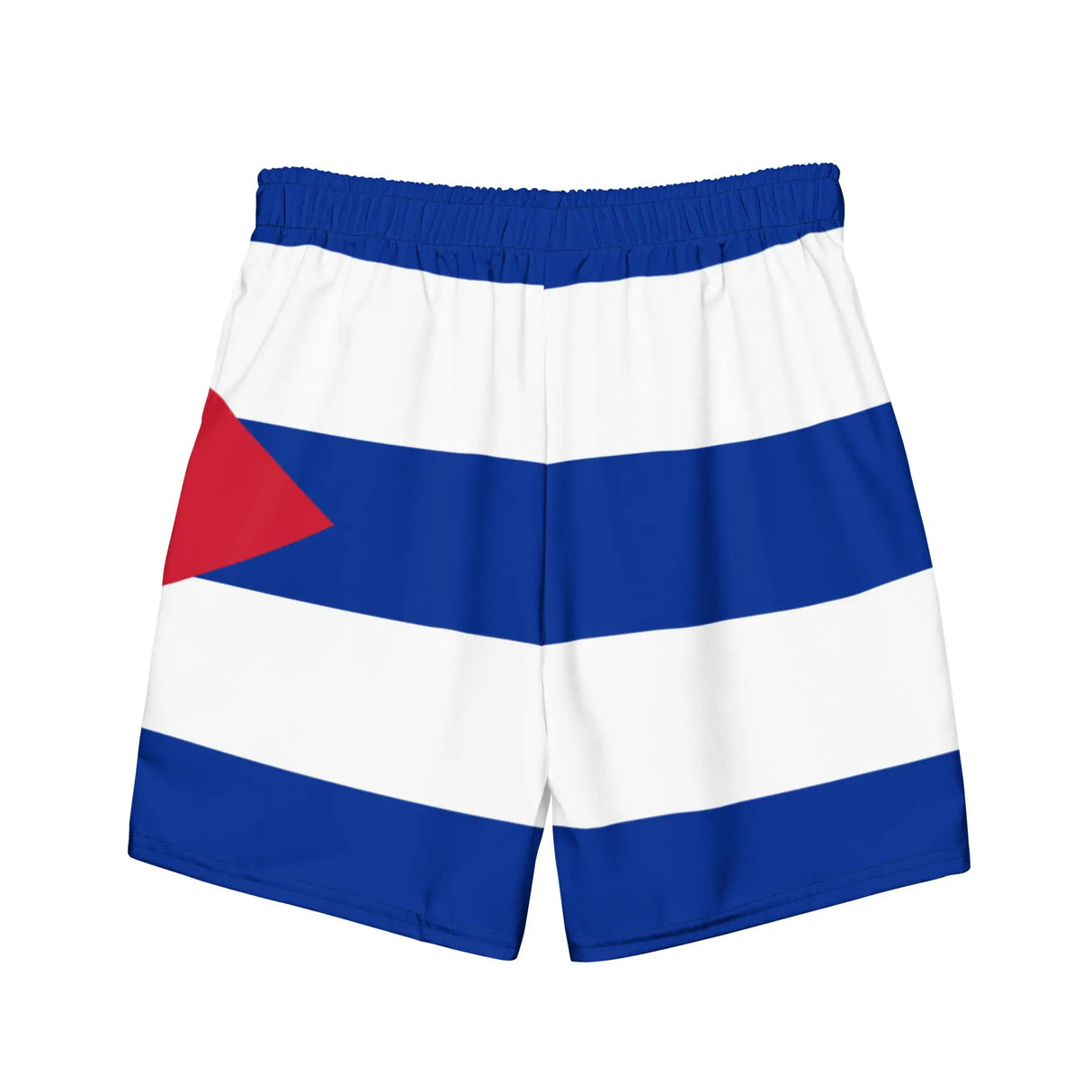 Short de bain drapeau cuba tissu léger sèchent rapidement