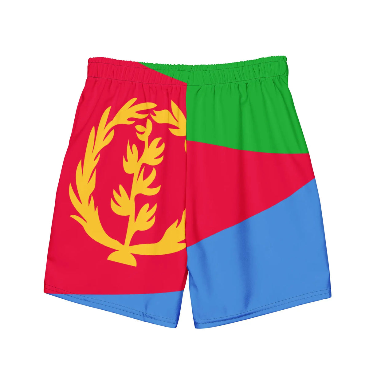 Short de bain drapeau érythrée séchage rapide tissu léger