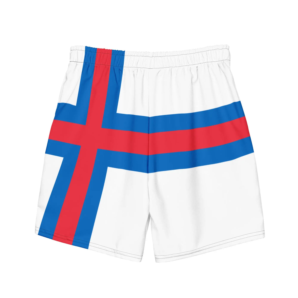 Short de bain drapeau îles féroé tissu léger séchage rapide