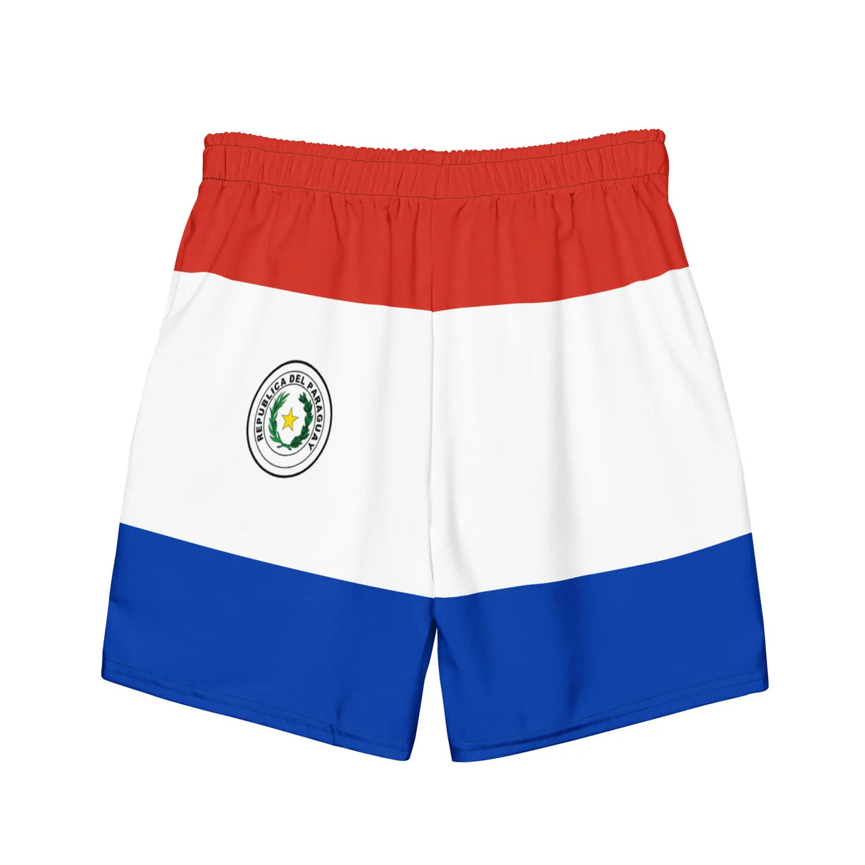 Short de bain drapeau paraguay tissu léger sèchent rapidement