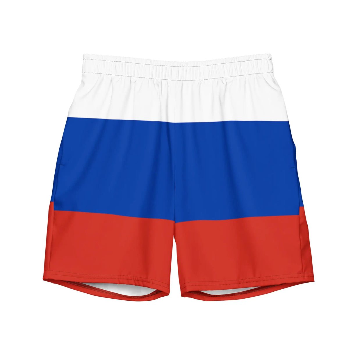 Short de bain drapeau russie tissu léger séchage rapide