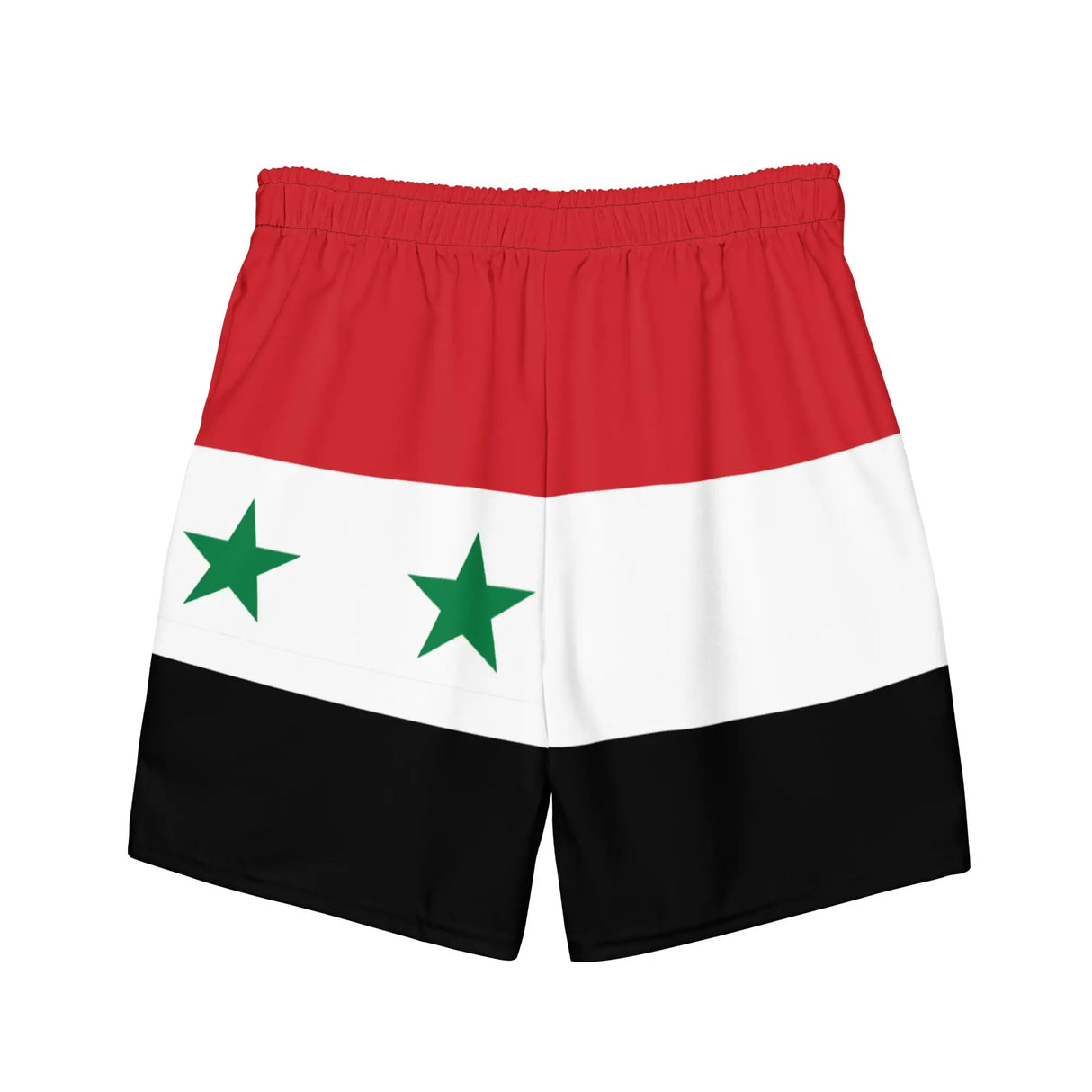 Short de bain drapeau syrie tissu léger sèchent rapidement