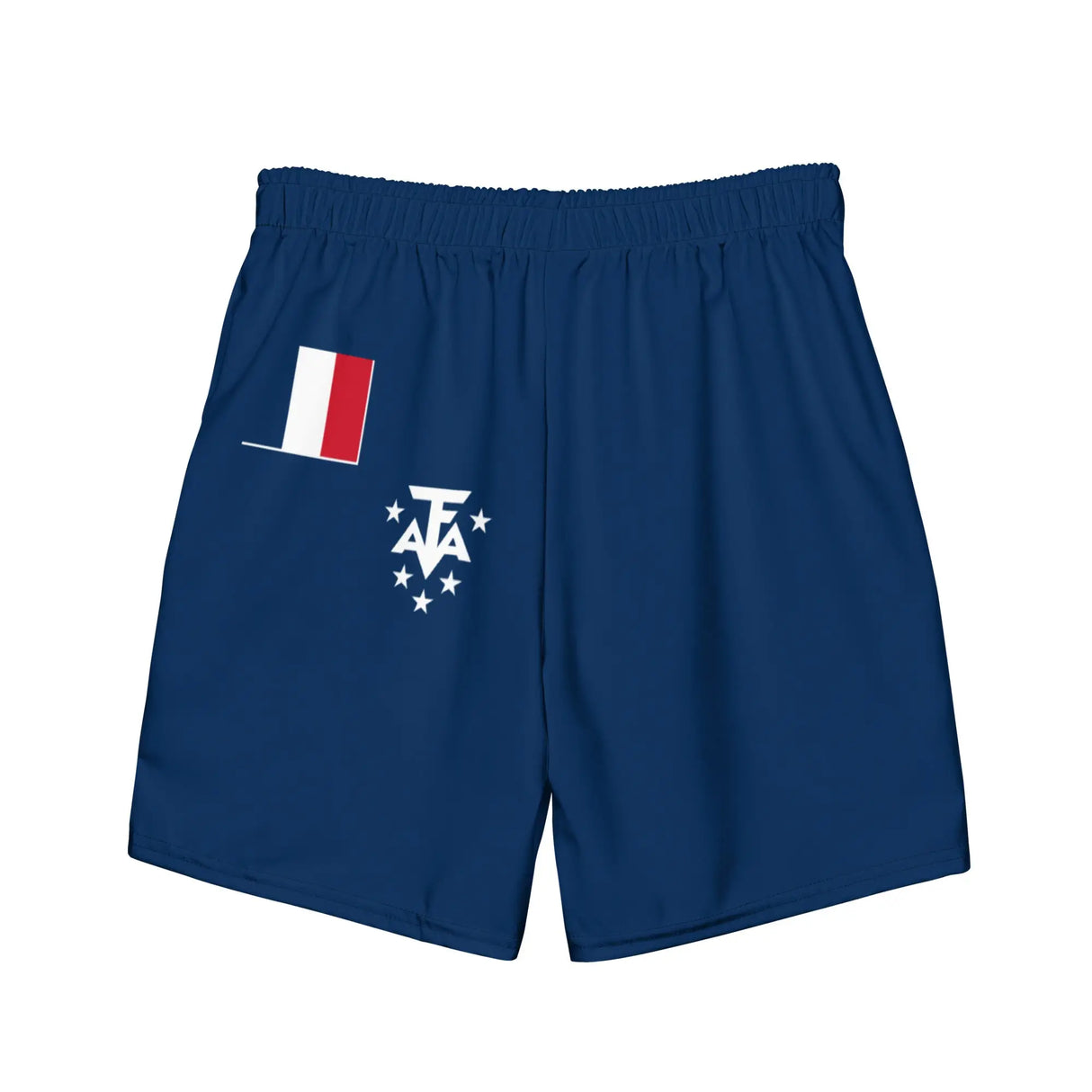 Short de bain drapeau terres australes tissu léger séchage rapide