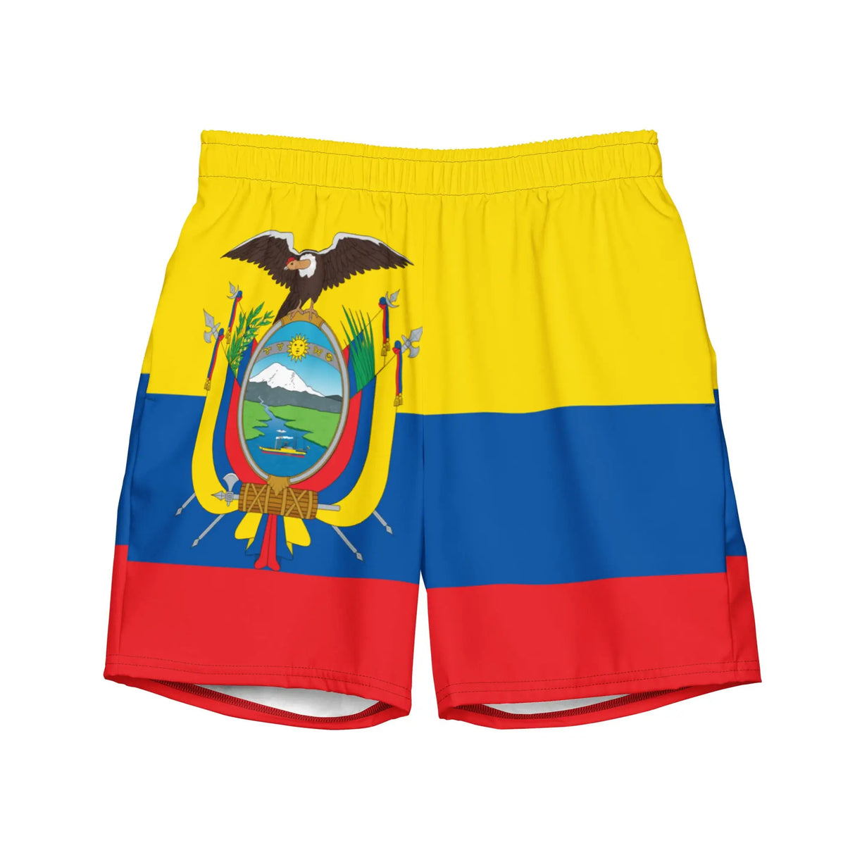 Short de bain équateur tissu léger sèchent rapidement