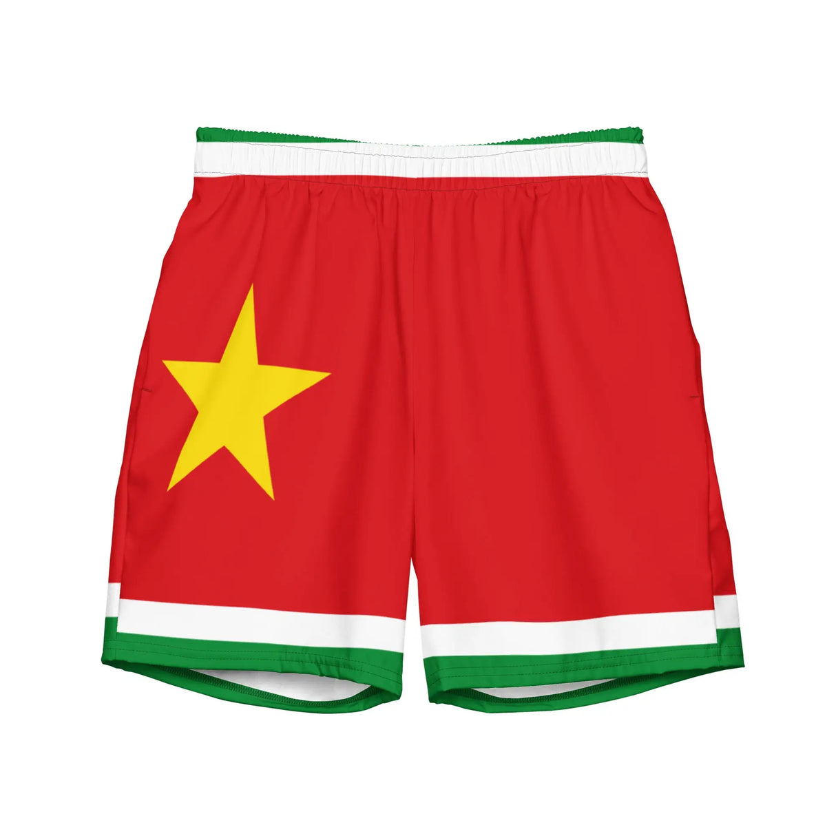 Short de bain guadeloupe tissu léger séchage rapide doux