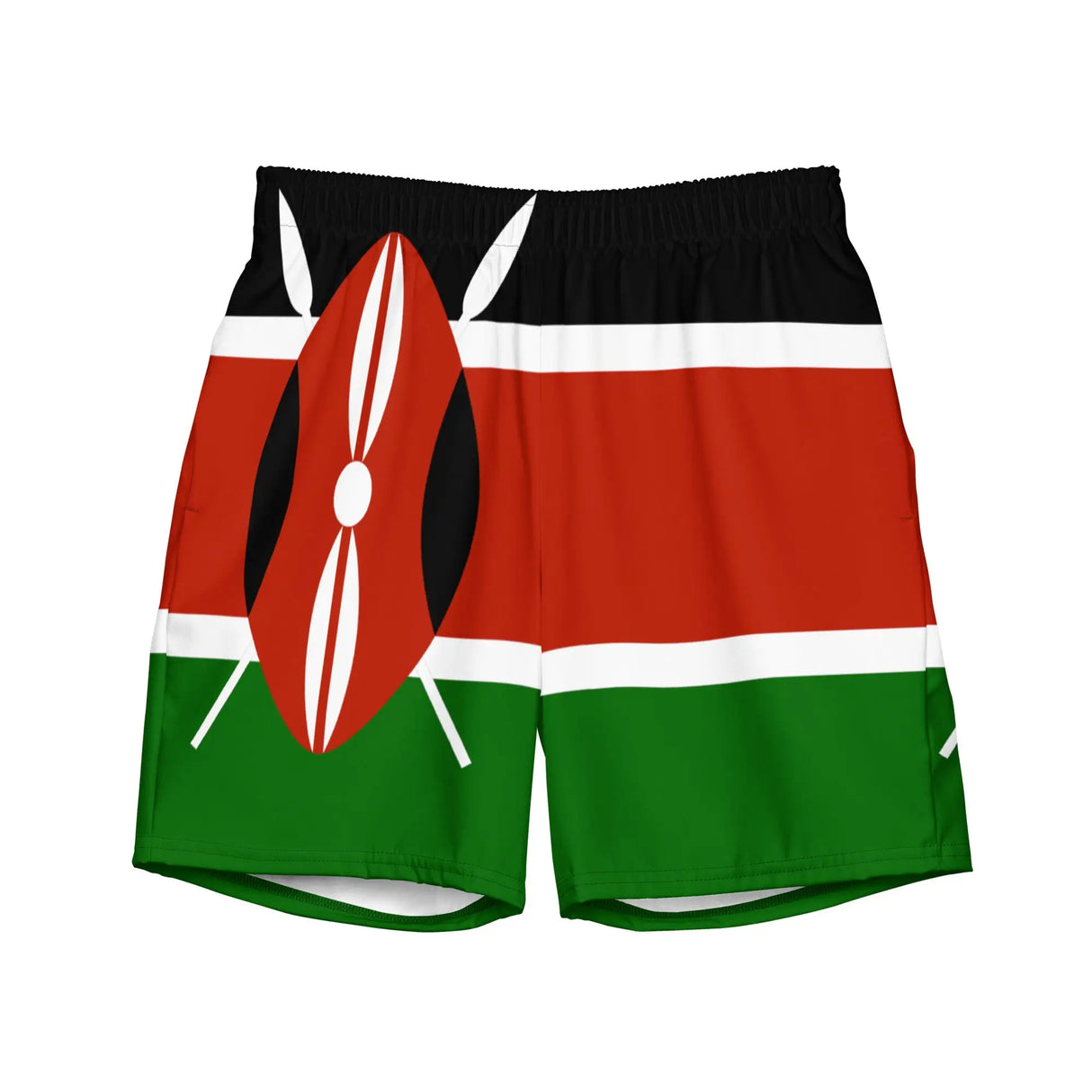 Short de bain kenya tissu léger sèchent rapidement doublure douce