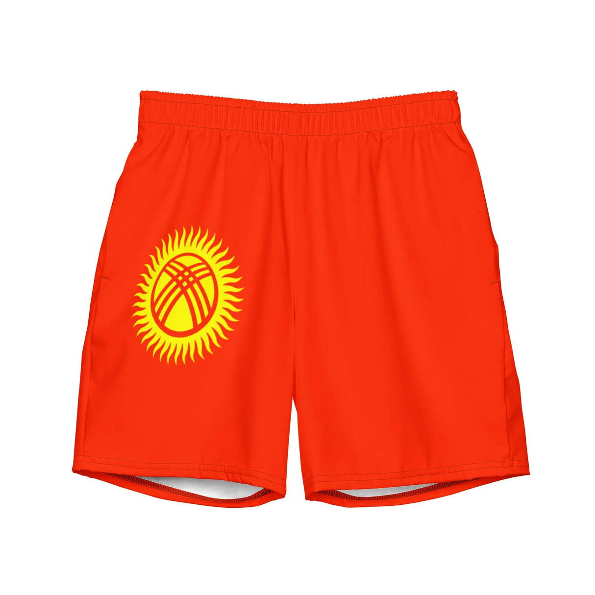 Short de bain kirghizistan tissu léger sèchent rapidement