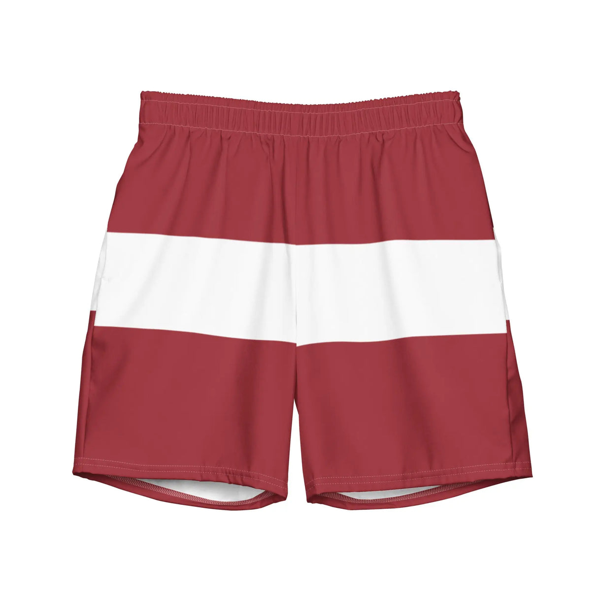 Short de bain lettonie tissu léger sèchent rapidement