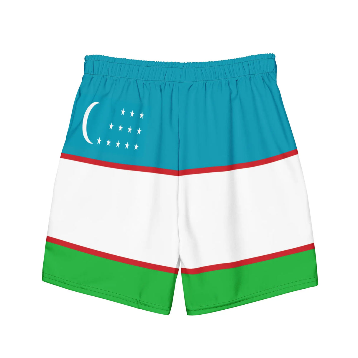 Short de bain ouzbékistan tissu léger sèche rapidement