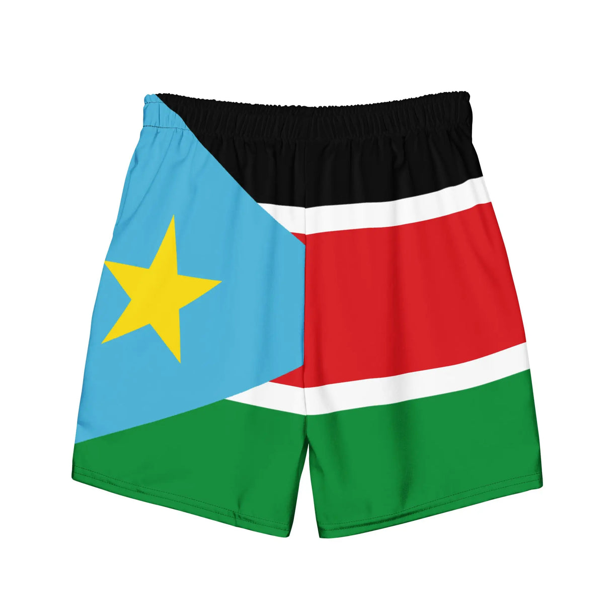 Short de bain soudan du sud tissu léger sèchent rapidement