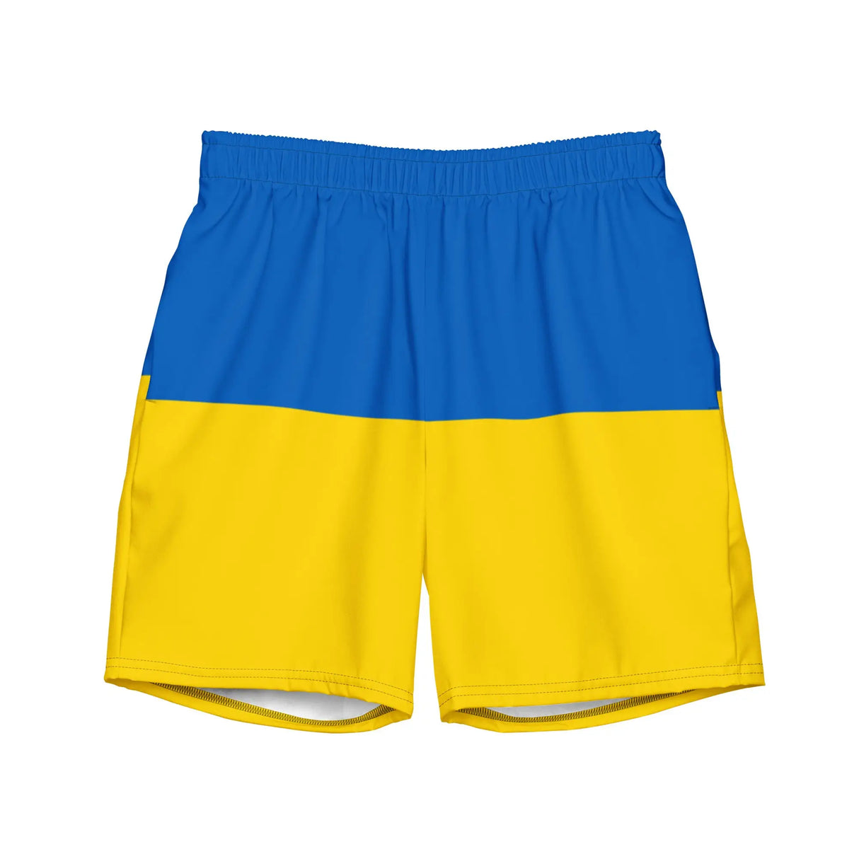 Short de bain ukraine tissu léger sèchent rapidement