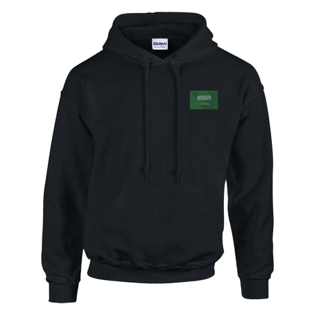 Sweat à capuche arabie saoudite brodé coton mélangé