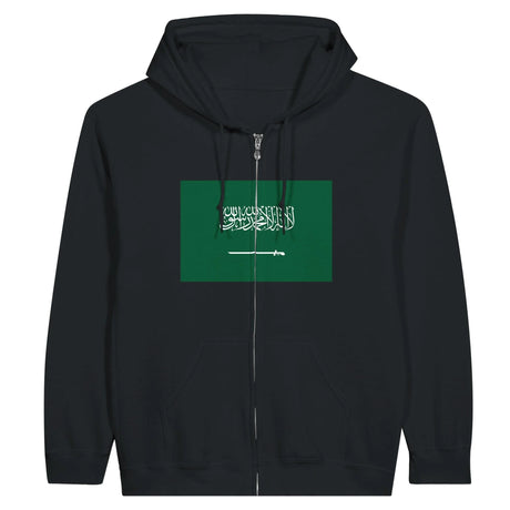 Sweat à capuche arabie saoudite coton mélangé broderie