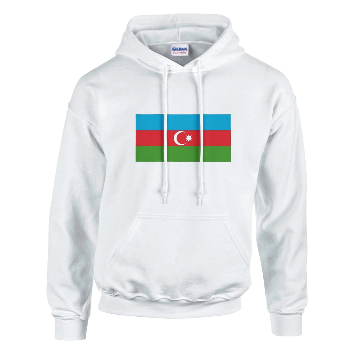 Sweat à capuche azerbaïdjan coton mélangé broderie colorée