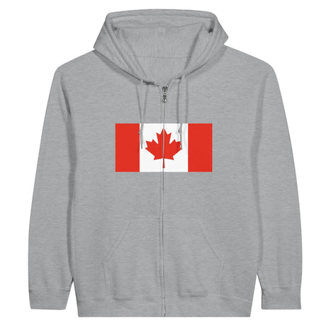 Sweat à capuche canada coton mélangé broderie confortable