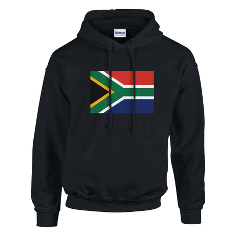 Sweat à capuche drapeau afrique du sud coton mélangé