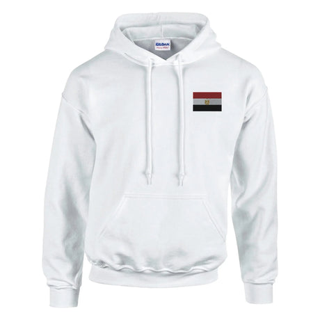 Sweat à capuche égypte brodé coton mélangé recyclé
