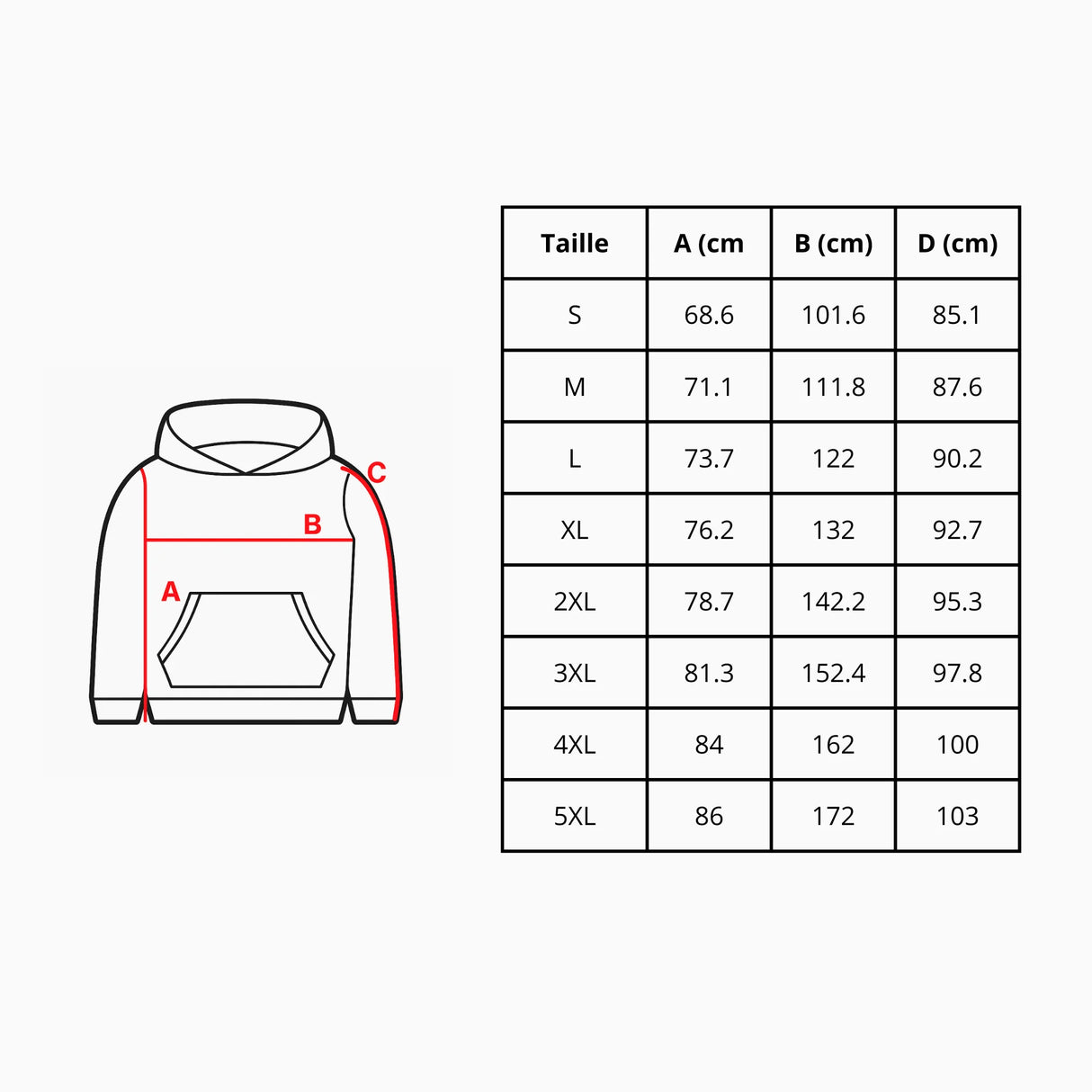 Sweat à capuche états fédérés broderie coton mélangé