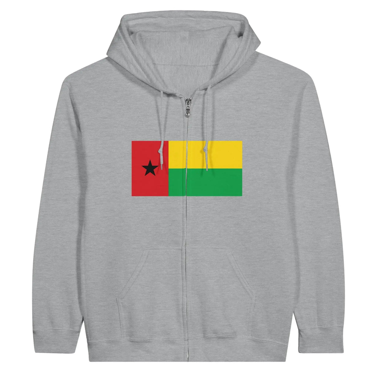 Sweat à capuche guinée-bissau coton mélangé broderie