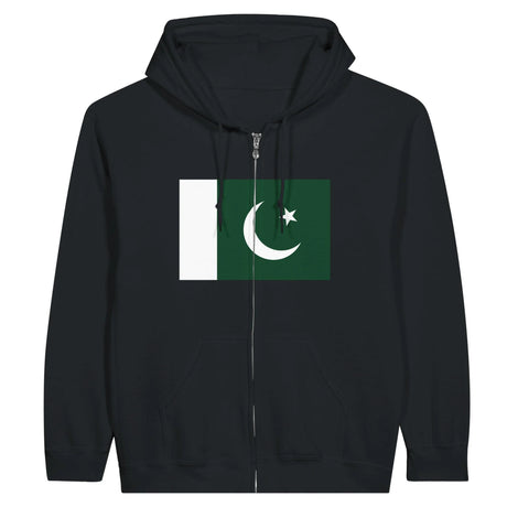 Sweat à capuche pakistan coton mélangé fermeture éclair