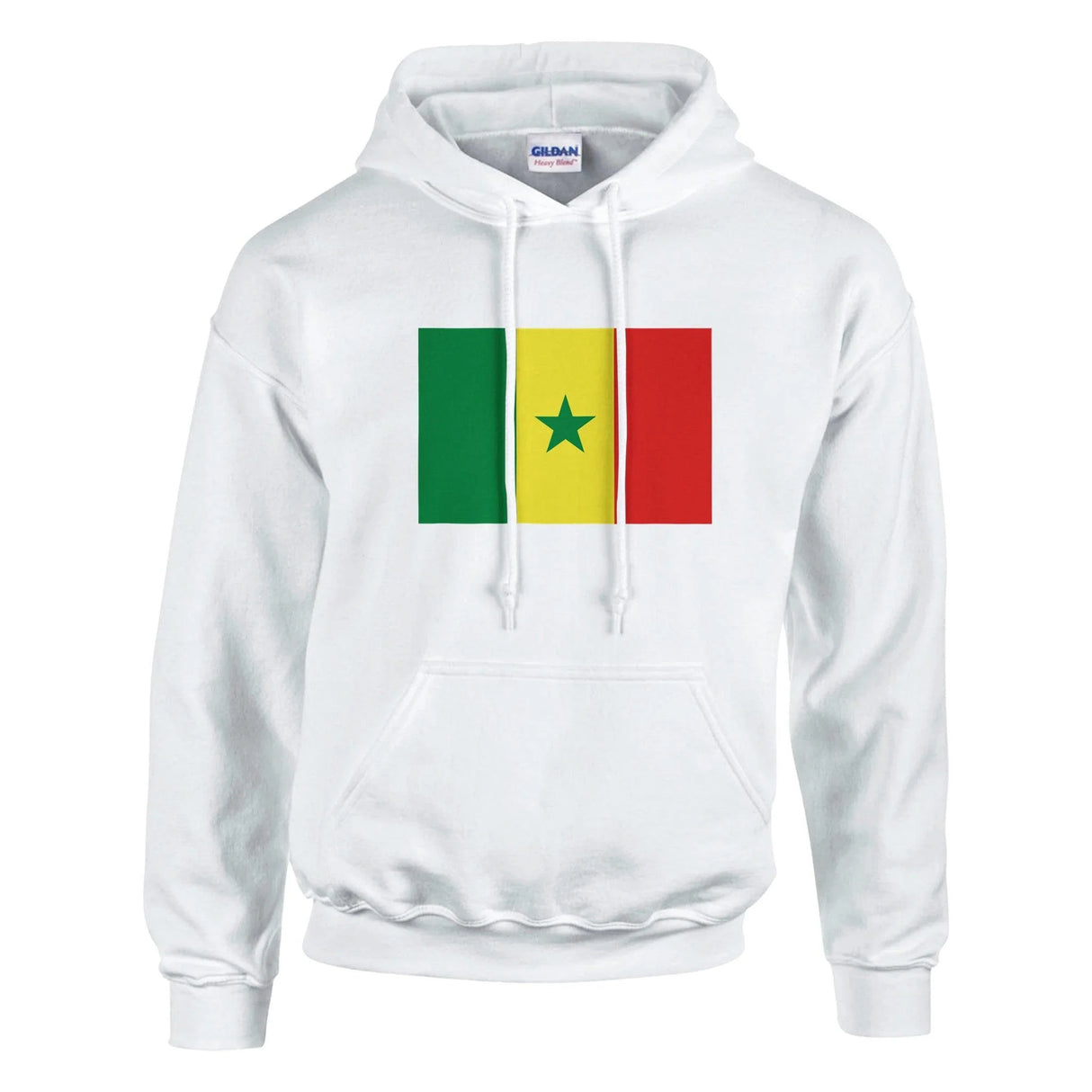 Sweat à capuche sénégal coton mélangé couleur broderie