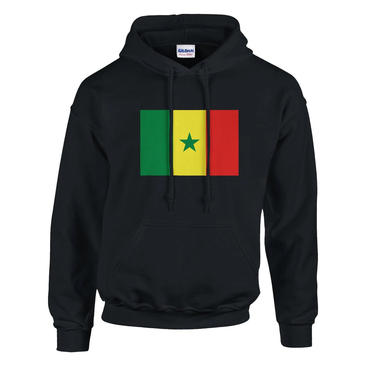 Sweat à capuche sénégal coton mélangé couleur broderie