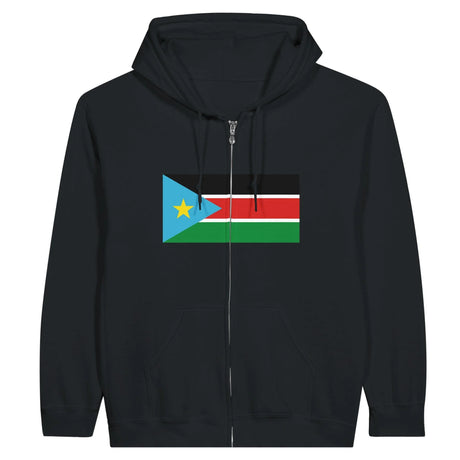 Sweat à capuche soudan du sud coton mélangé broderie